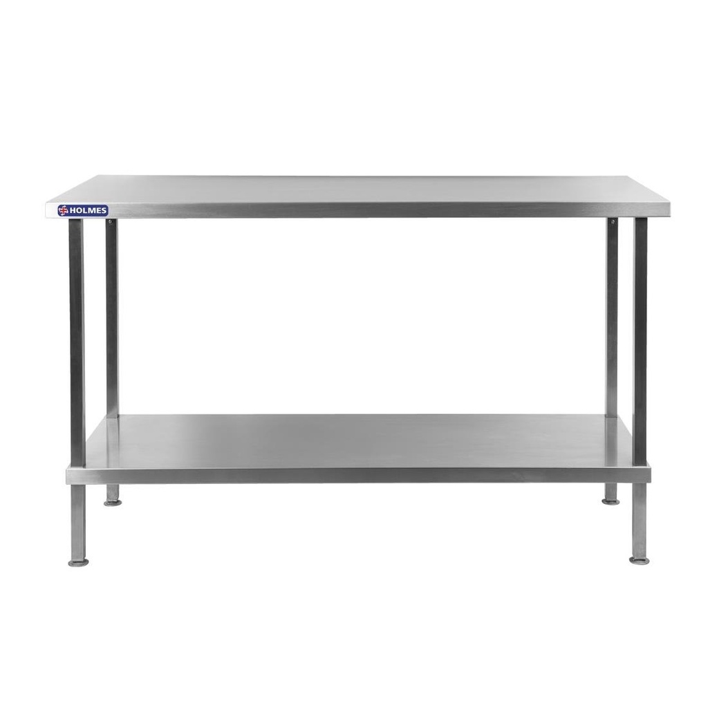 Table centrale en inox soudée Holmes 1800 mm