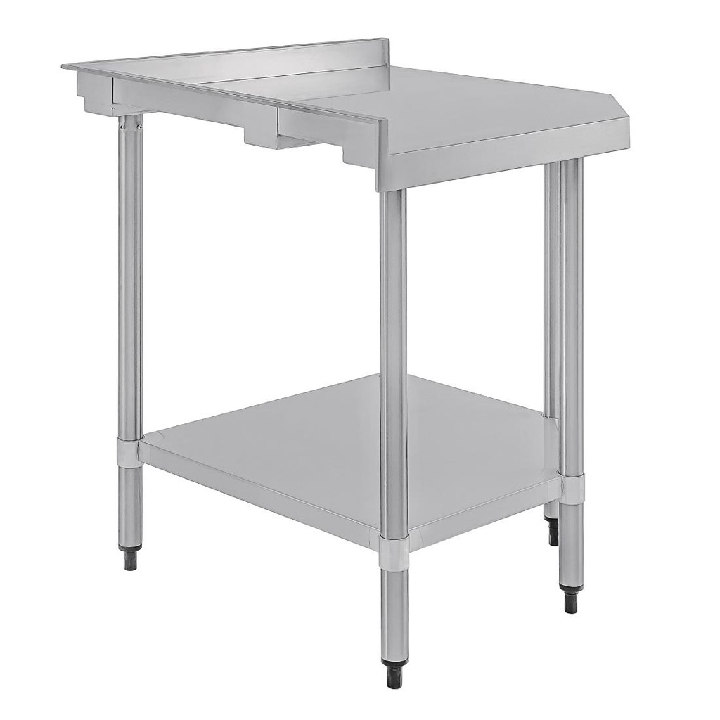 Table d'angle inox Vogue 600mm