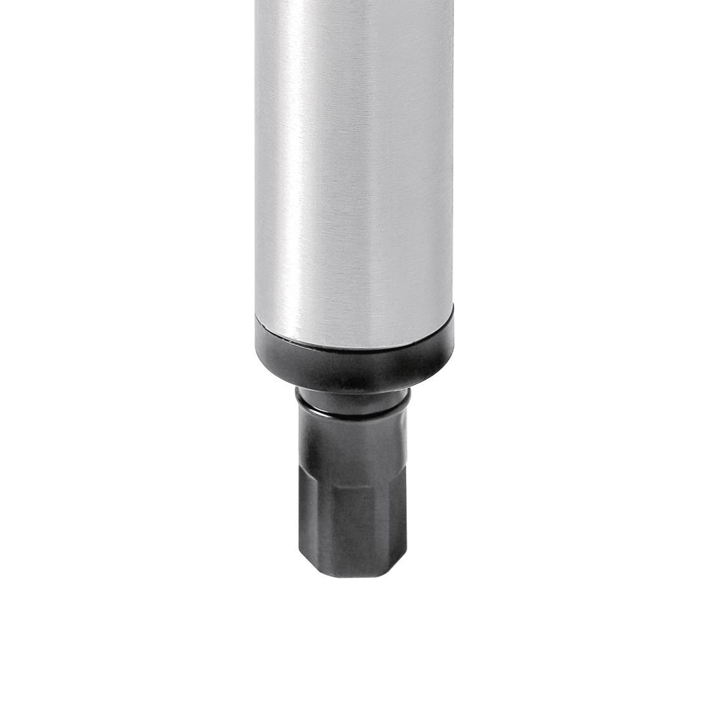 Table inox avec 2 étagères supérieures Vogue 1200mm
