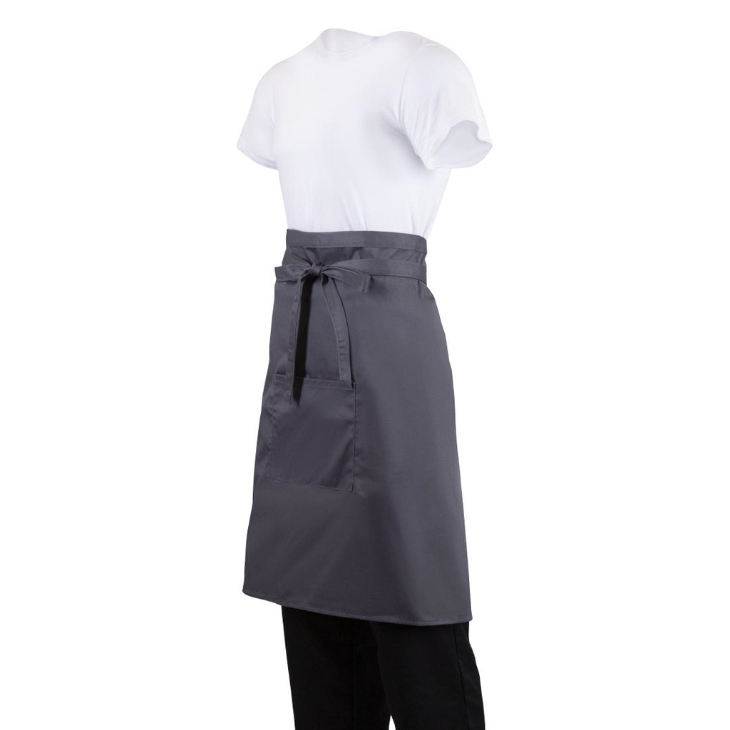 Tablier serveur Whites gris anthracite