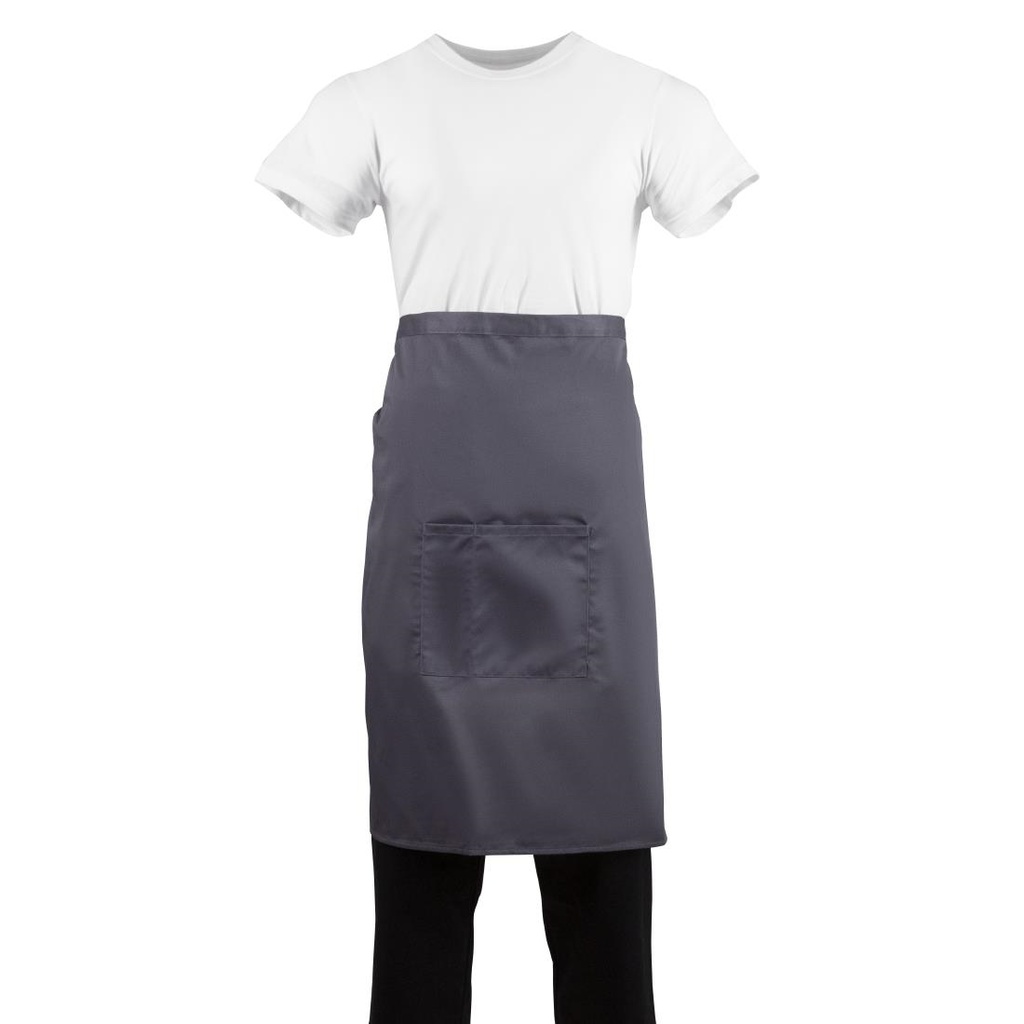 Tablier serveur Whites gris anthracite