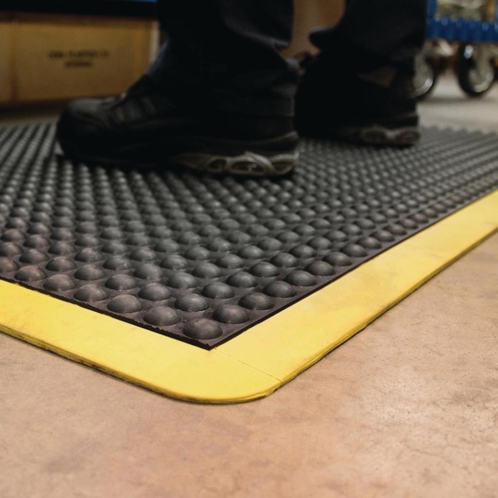 Tapis anti-fatigue à surface à bulles COBA 600 x 900 mm