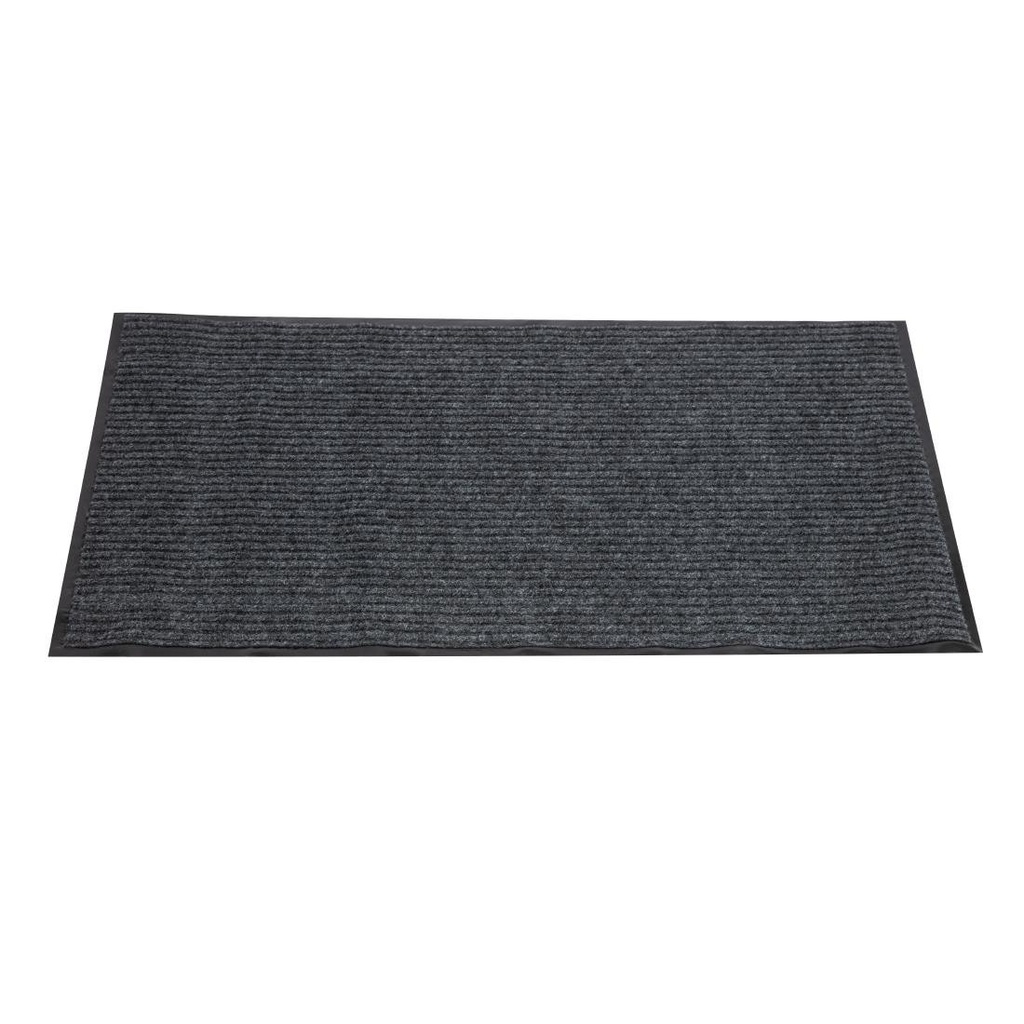 Tapis d'entrée gris acier Jantex 900 x 600mm