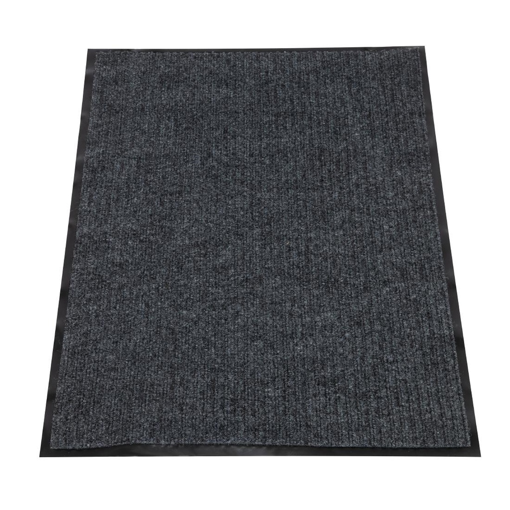 Tapis d'entrée gris acier Jantex 900 x 600mm