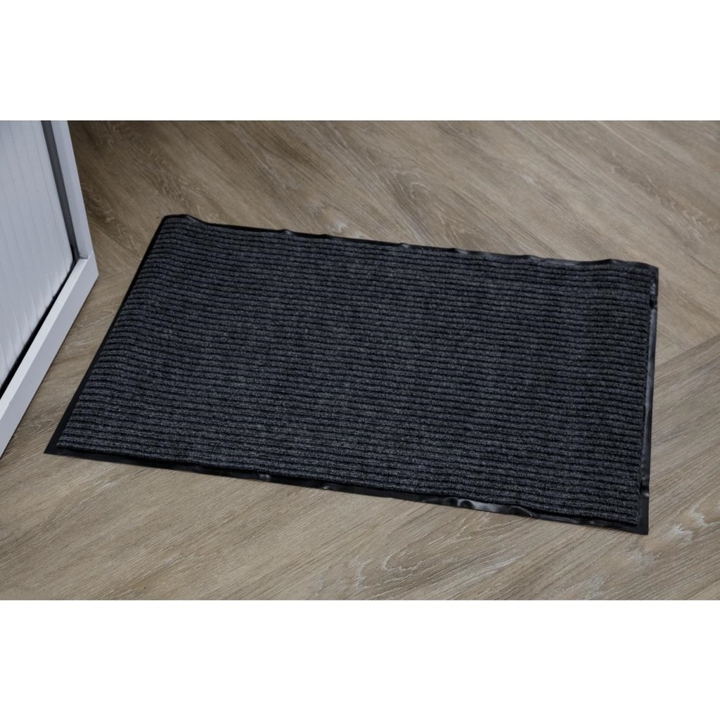 Tapis d'entrée gris acier Jantex 900 x 600mm