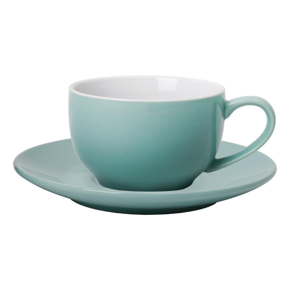 Tasse à café Olympia verte 228ml (Lot de 12)