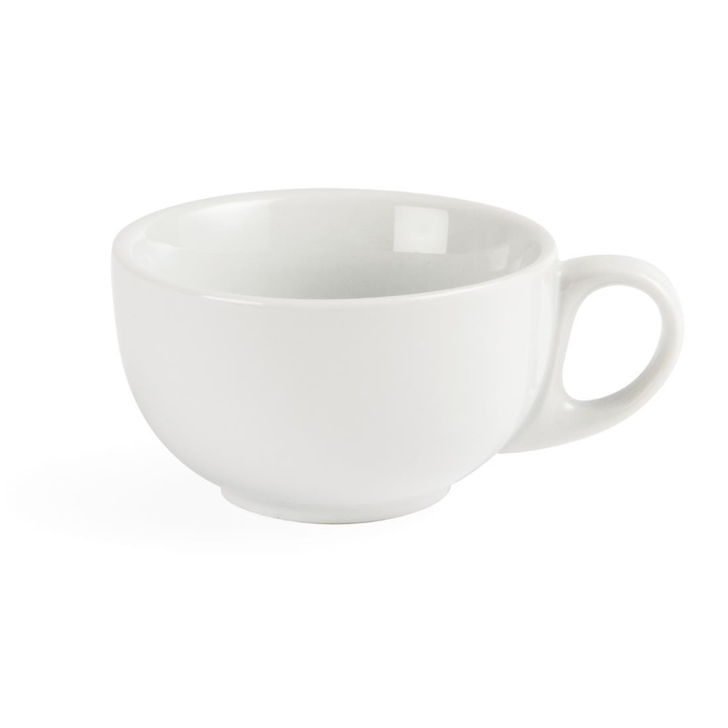 Tasses à cappuccino blanches 200ml Olympia (Lot de 12)