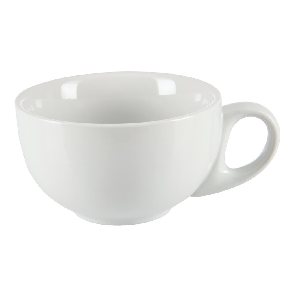 Tasses à cappuccino blanches 284ml Olympia (Lot de 12)