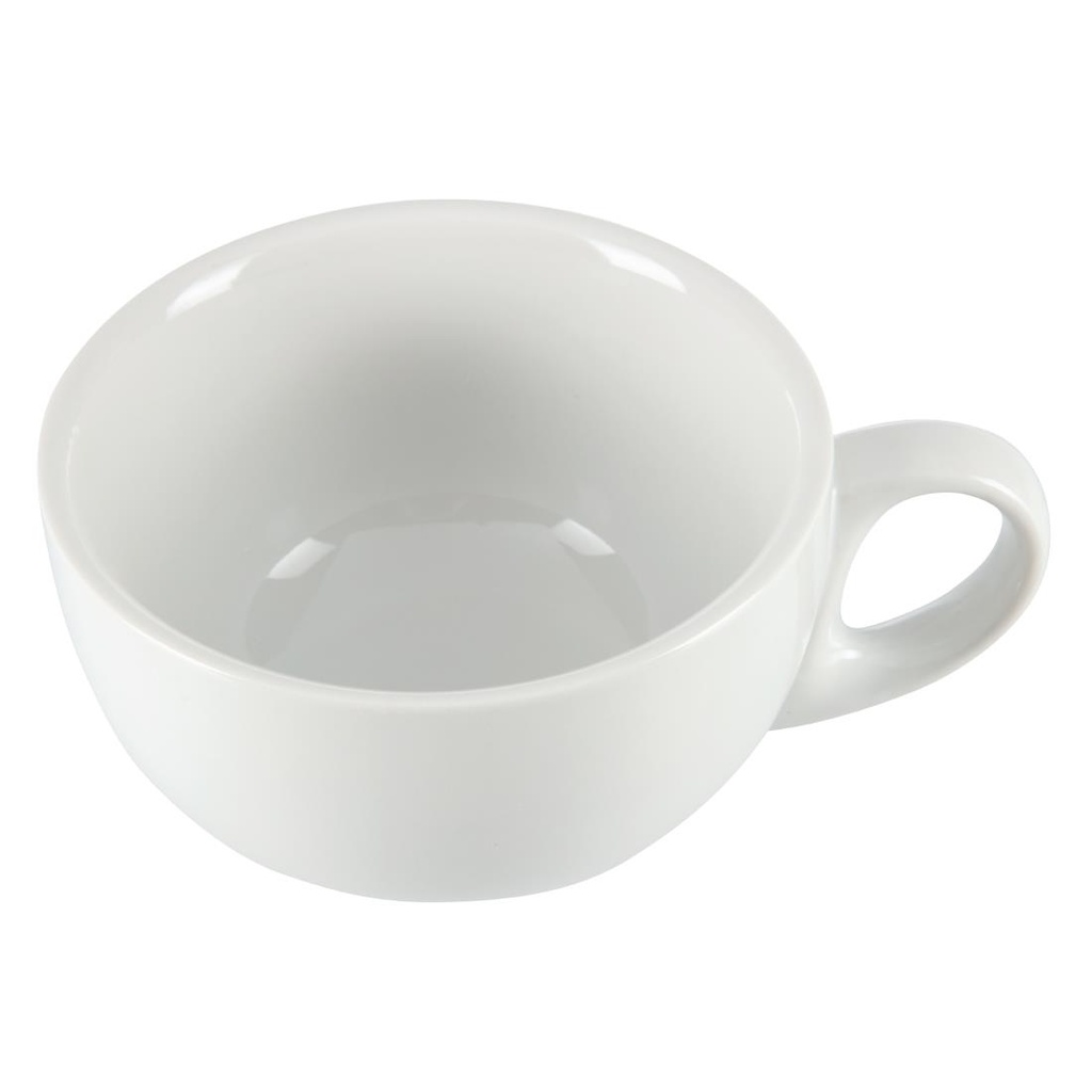 Tasses à cappuccino blanches 284ml Olympia (Lot de 12)