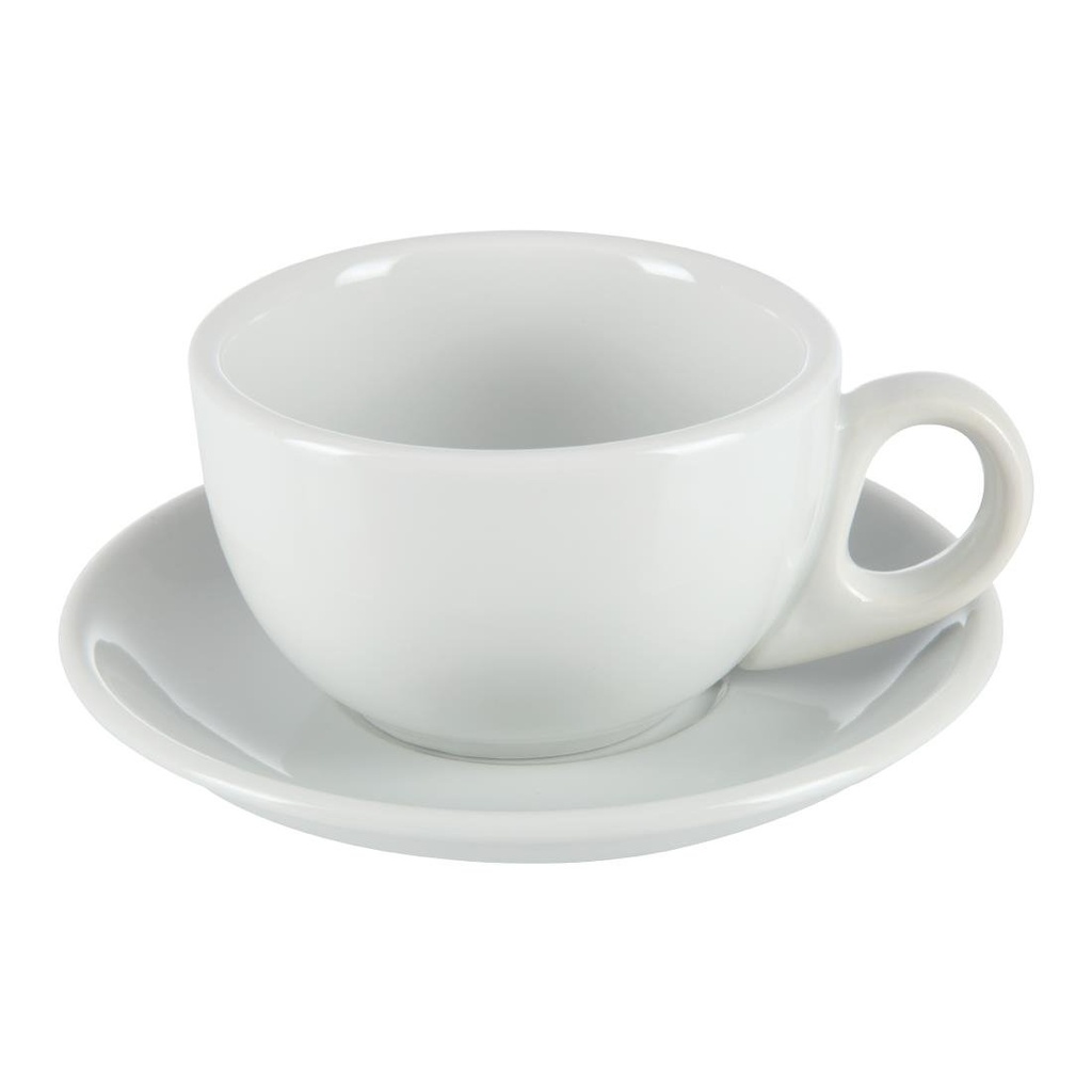 Tasses à cappuccino Olympia Athena 228ml (Lot de 24)