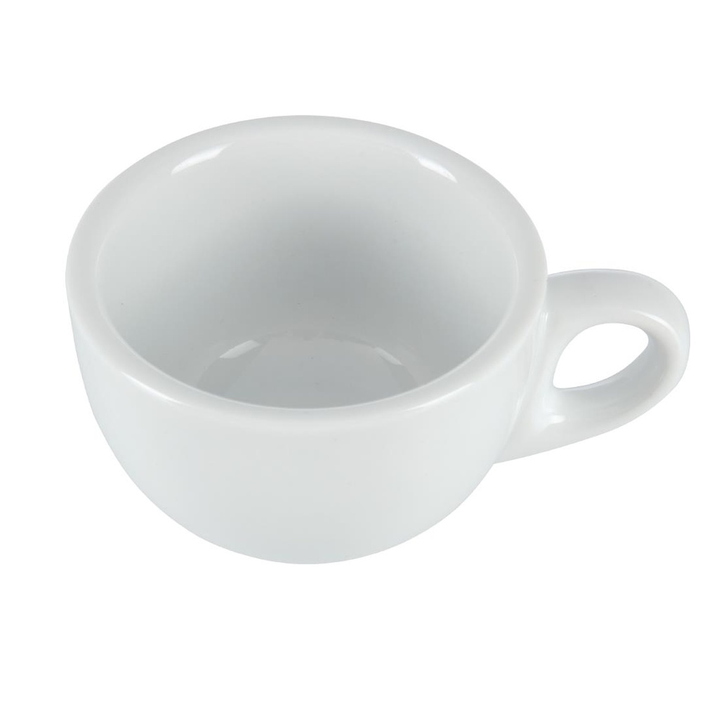 Tasses à espresso blanches 85ml Olympia (Lot de 12)