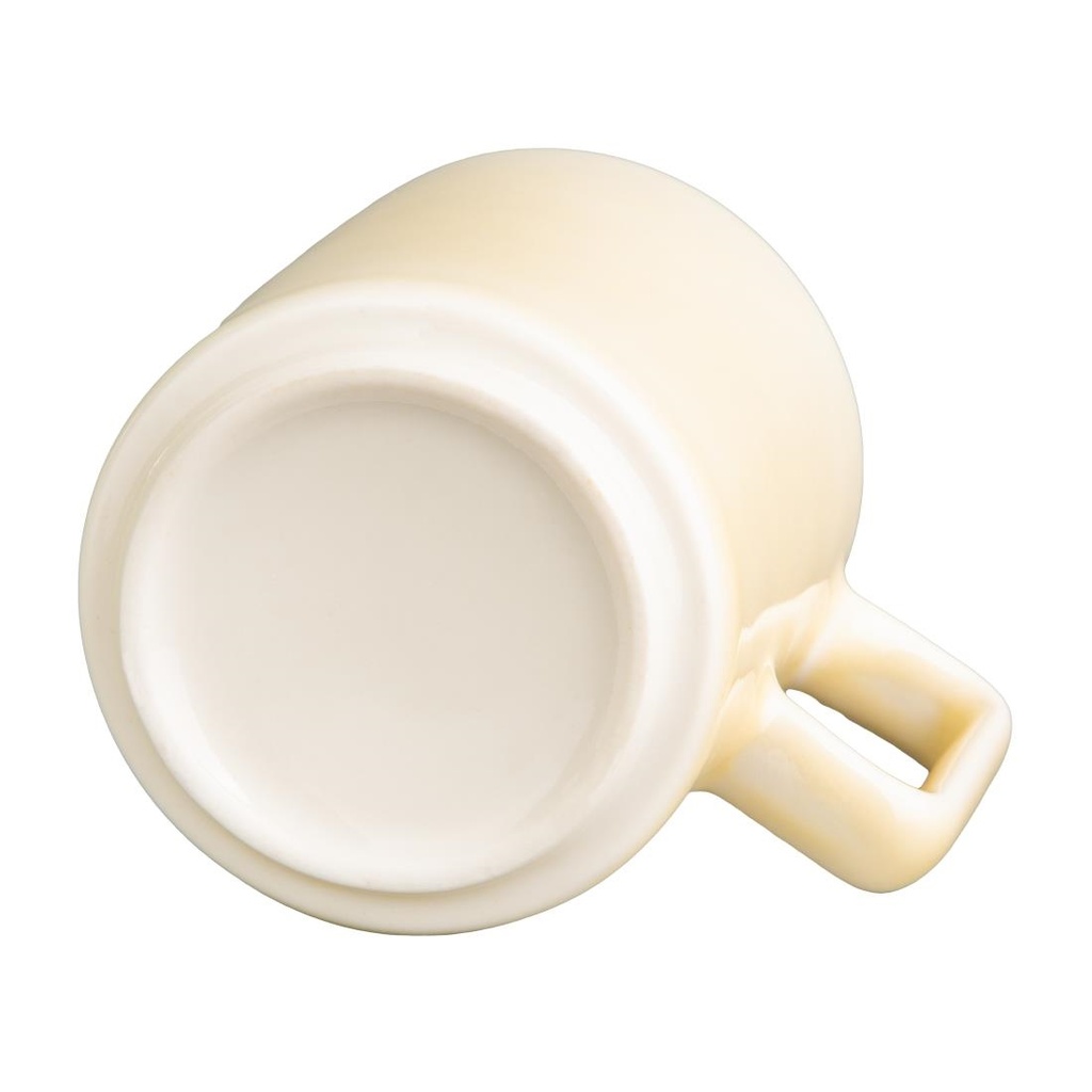 Tasses Olympia Fondant jaunes 170ml (lot de 6)