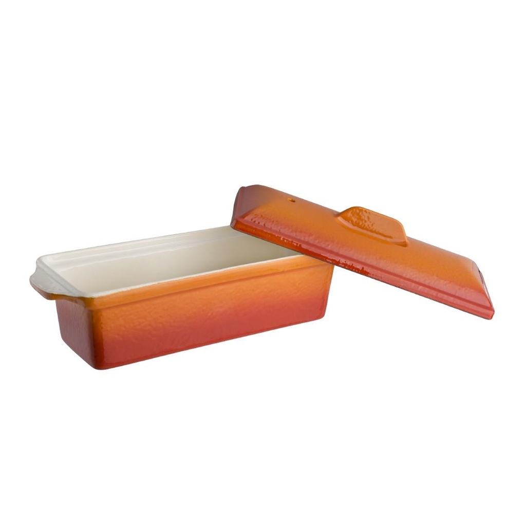 Terrine en fonte Vogue orange 1,3L