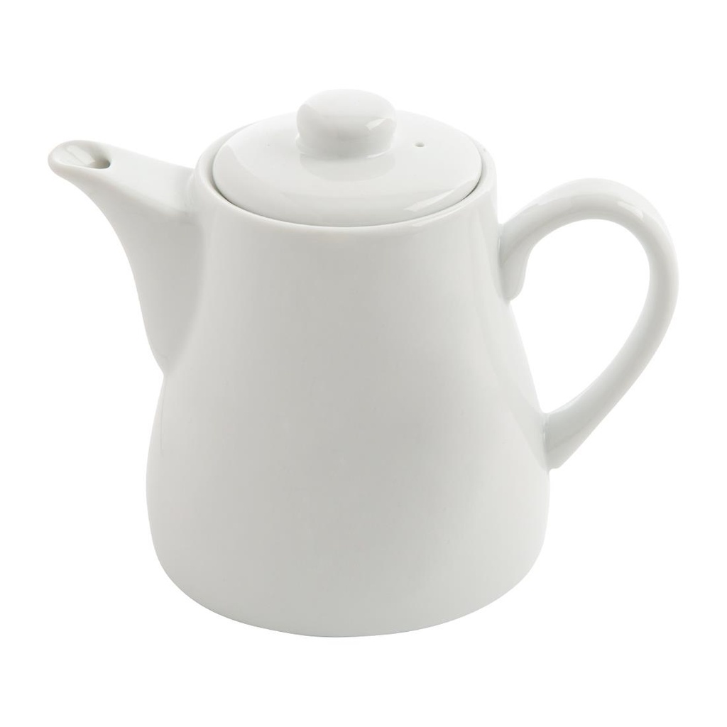 Théières blanches Olympia Whiteware 480ml (Lot de 4)