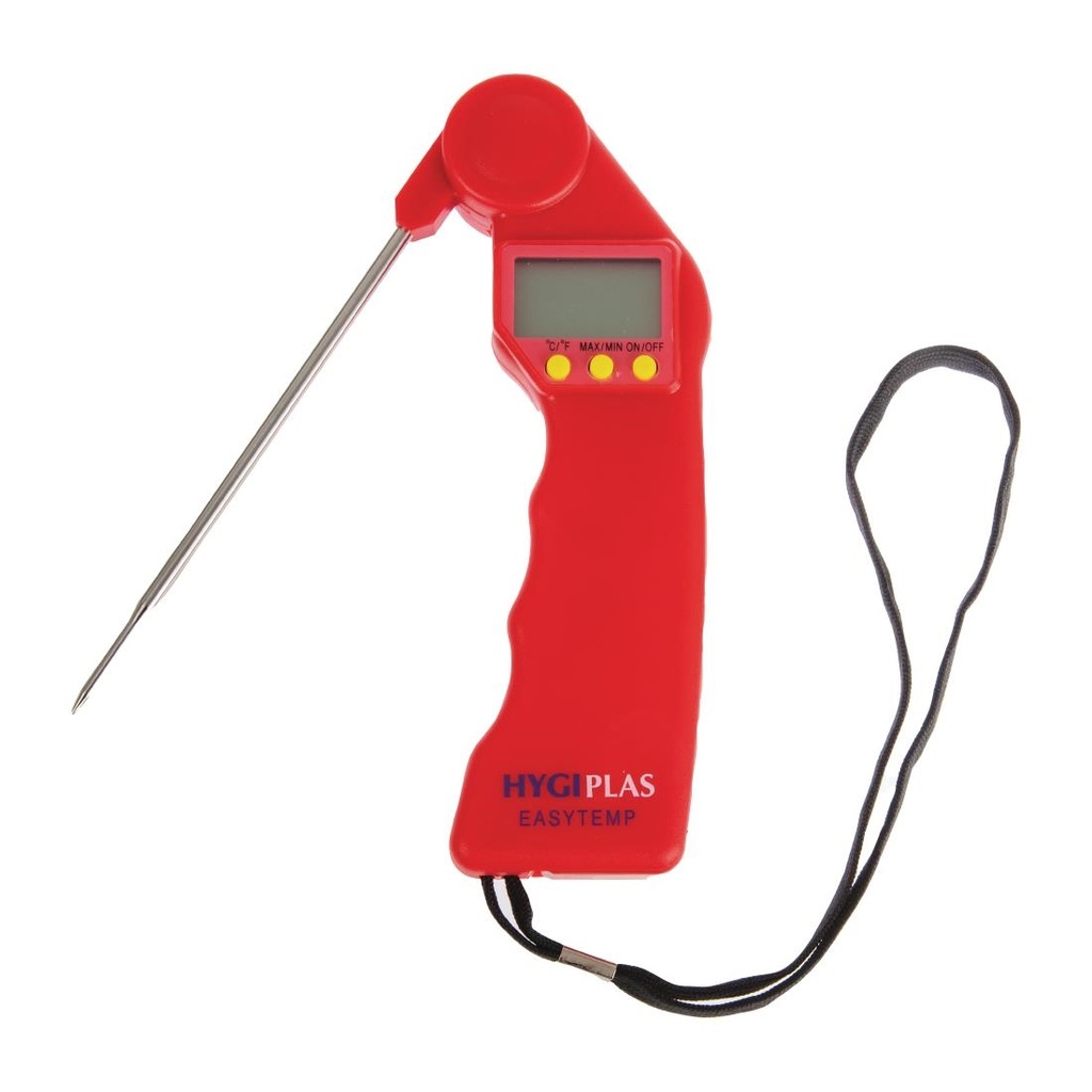 Thermomètre Hygiplas Easytemp rouge