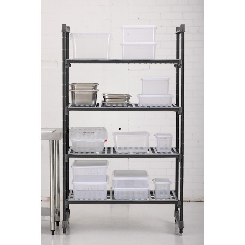 Unité de 4 étagères à claire-voie Cambro 1830 x 1070 x 610mm