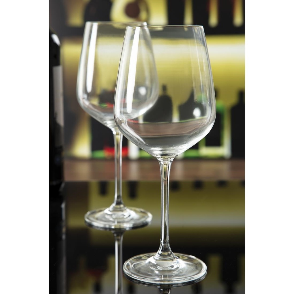 Verre à vin en cristal Chime Olympia 495ml (Lot de 6)