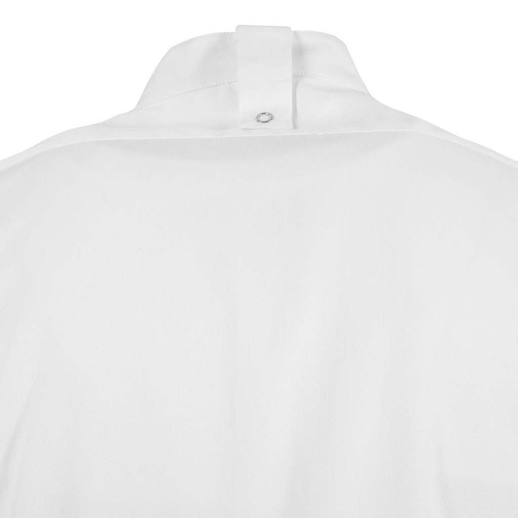 Veste col officier Southside blanche - Taille L