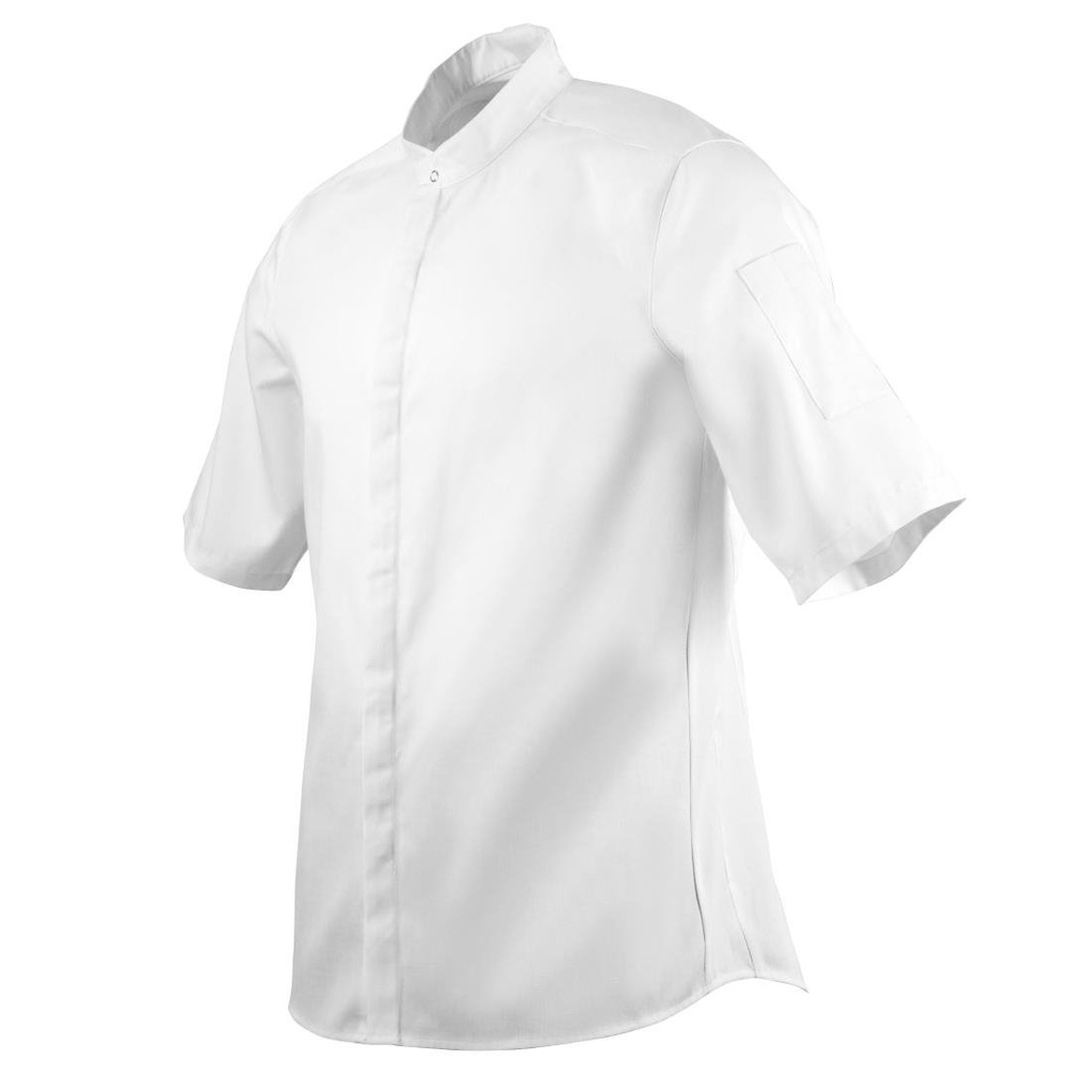 Veste col officier Southside blanche - Taille S