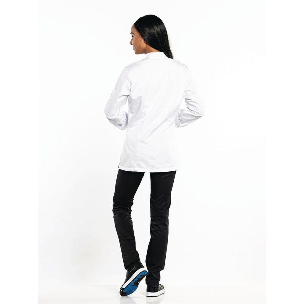 Veste de cuisine femme Chaud Devant Monza blanche XL