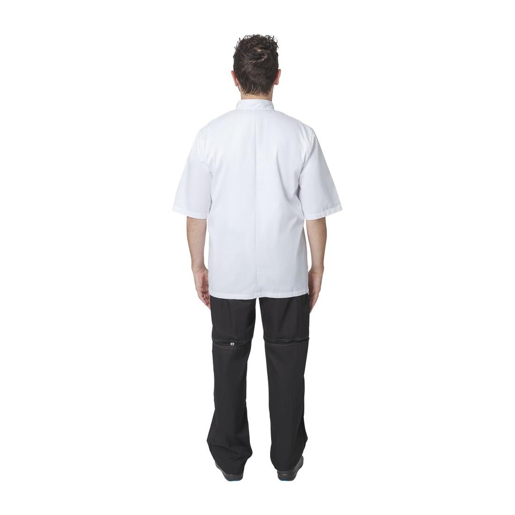 Veste de cuisine mixte blanche Chef Works Volnay L