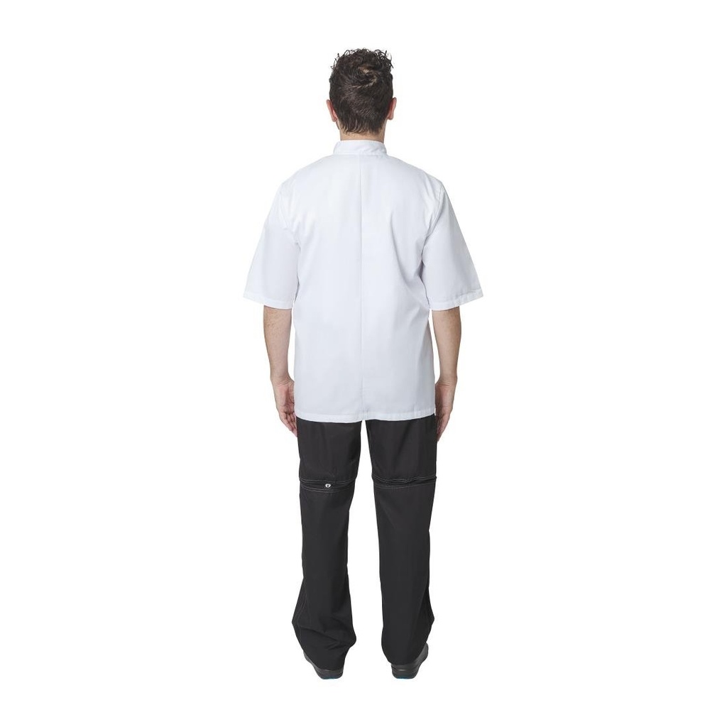 Veste de cuisine mixte blanche Chef Works Volnay XL