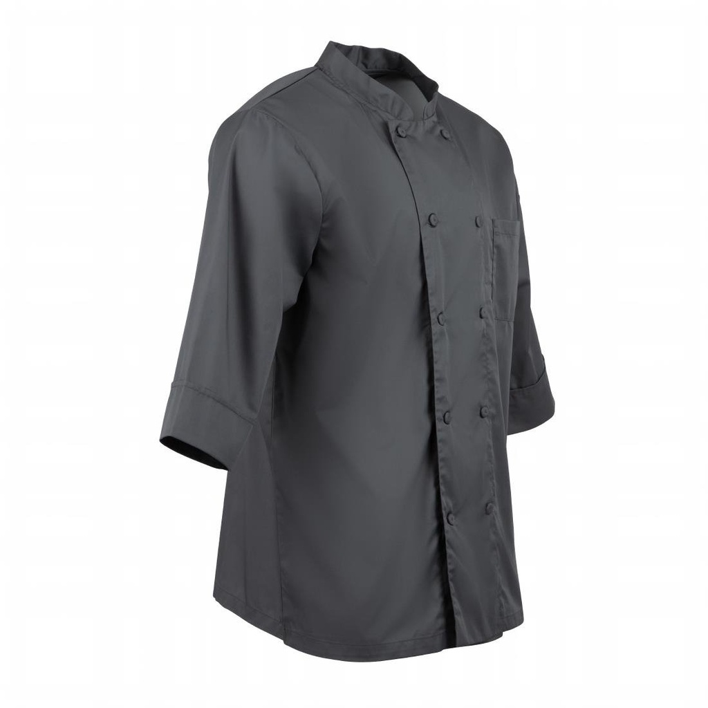 Veste de cuisine mixte Chef Works grise M