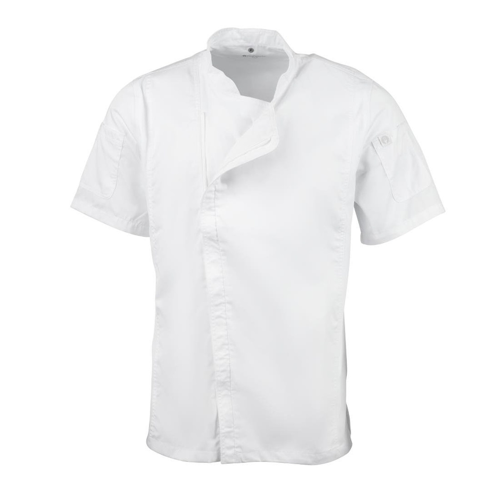 Veste de cuisine mixte Cool Vent Chef Works Urban Springfield blanche M