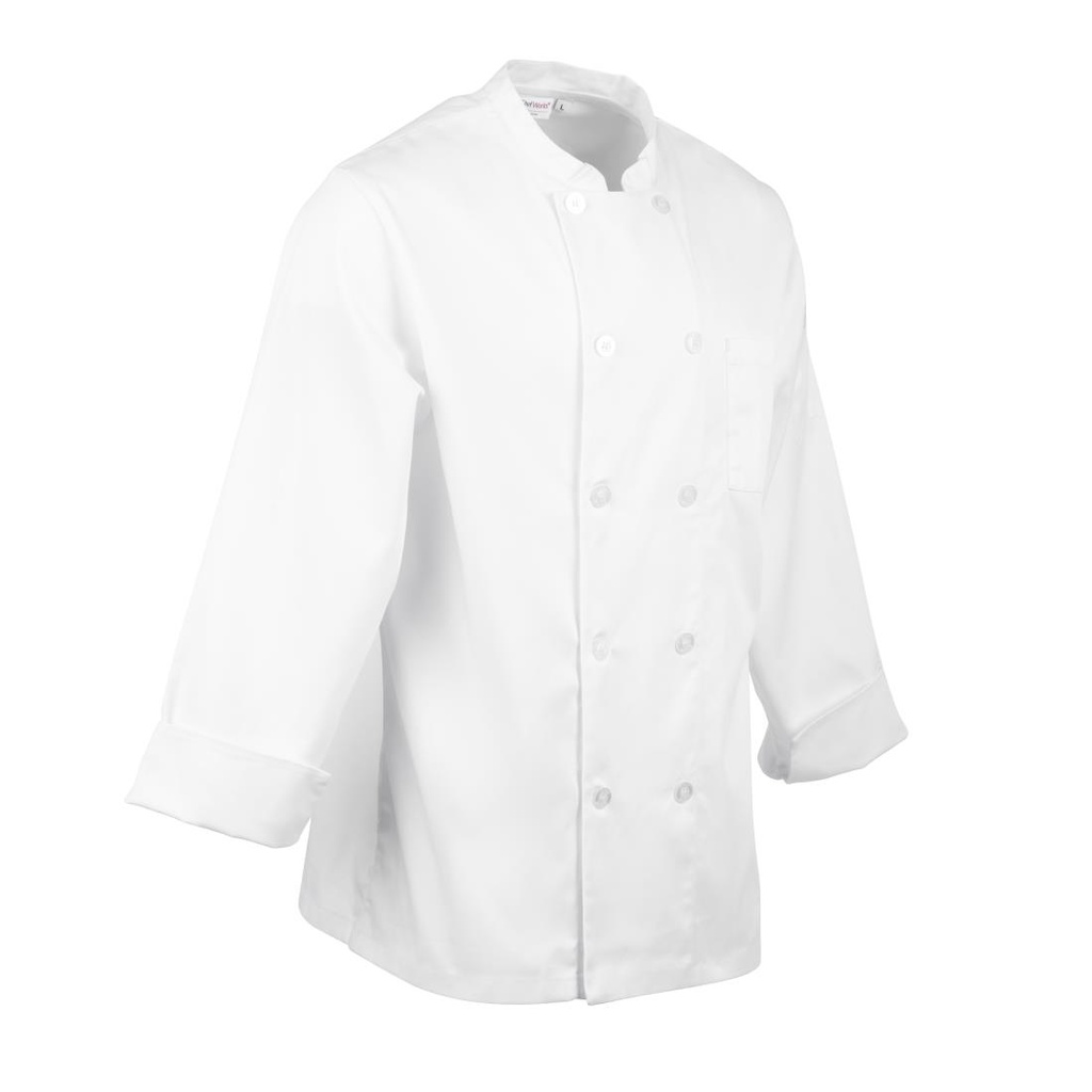 Veste de cuisine mixte Le Mans Chef Works blanche L