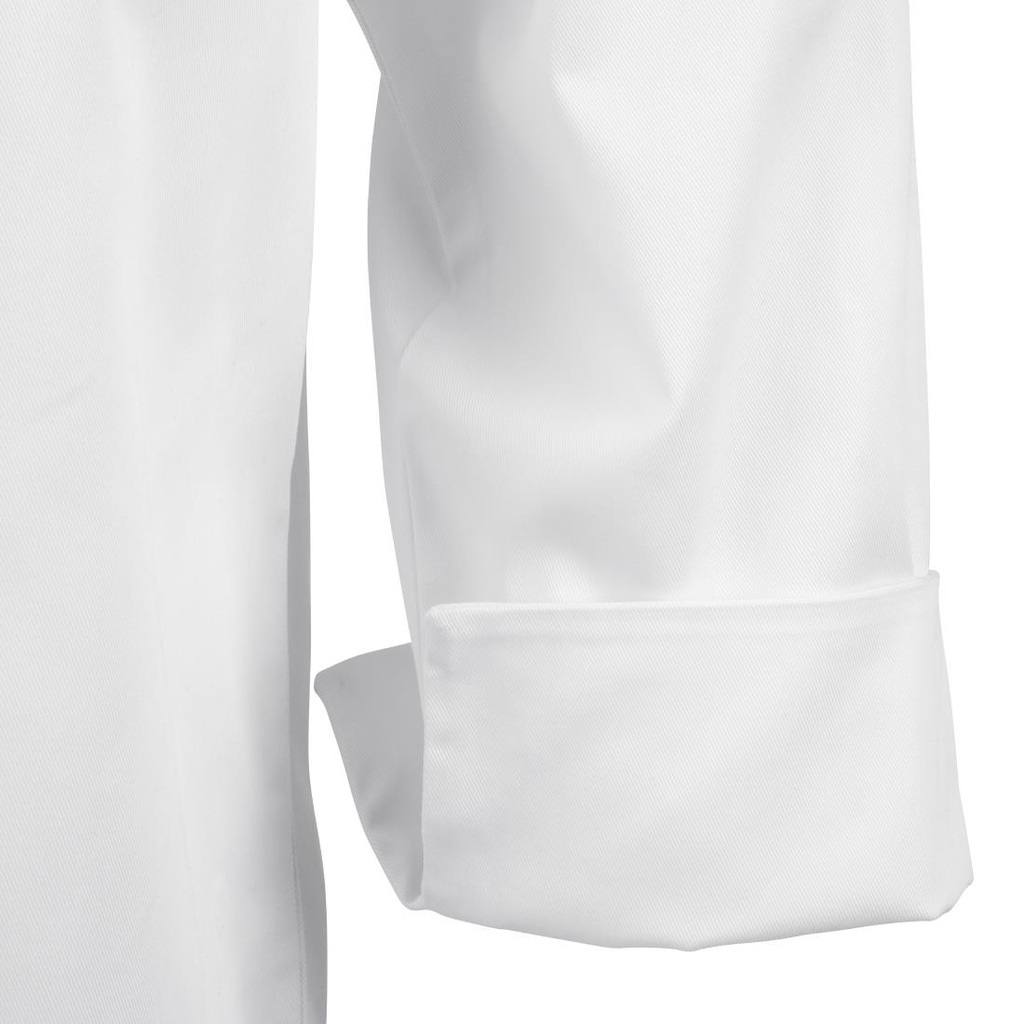 Veste de cuisine mixte Le Mans Chef Works blanche L