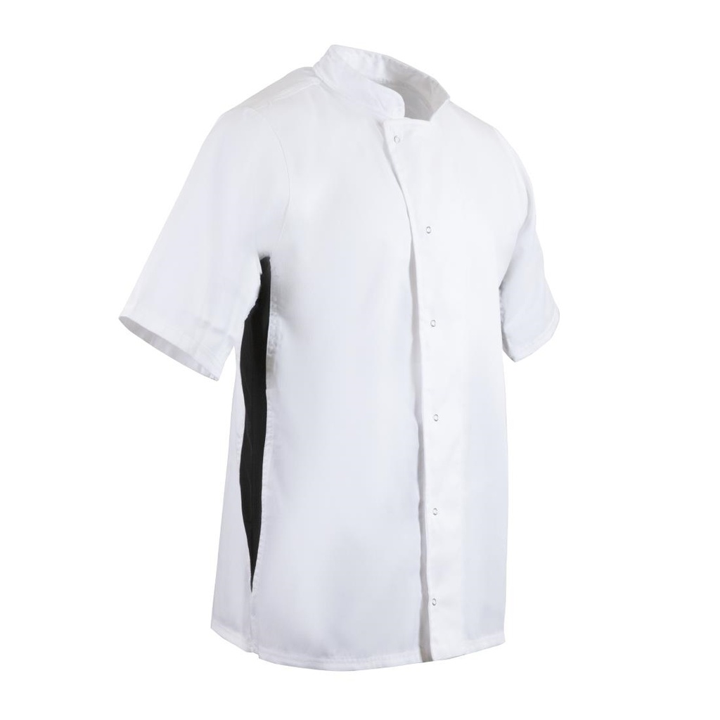 Veste de cuisine mixte Whites Nevada blanche L