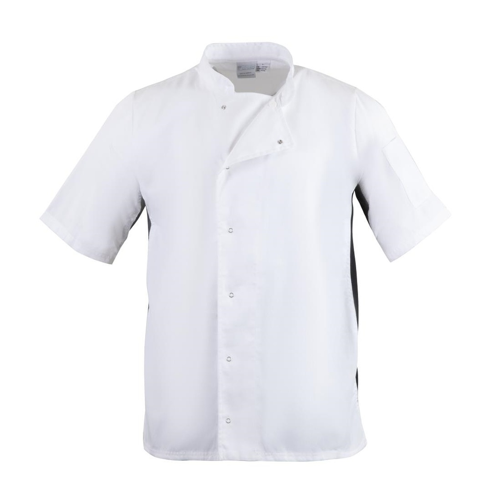 Veste de cuisine mixte Whites Nevada blanche L