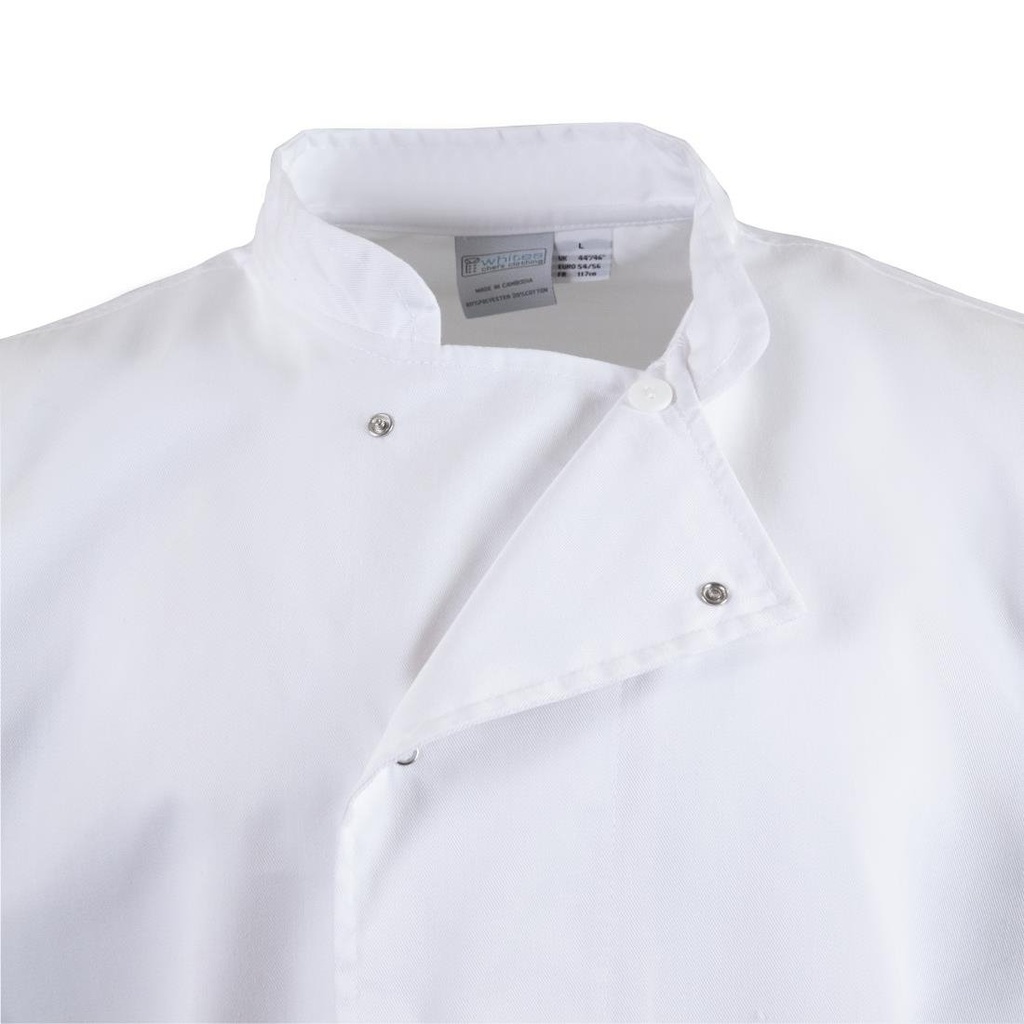 Veste de cuisine mixte Whites Nevada blanche M