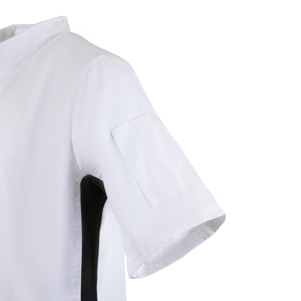 Veste de cuisine mixte Whites Nevada blanche XXL