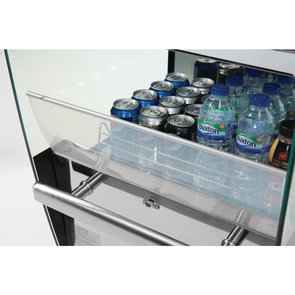 Vitrine positive libre service plusieurs niveaux 220L Polar Série G