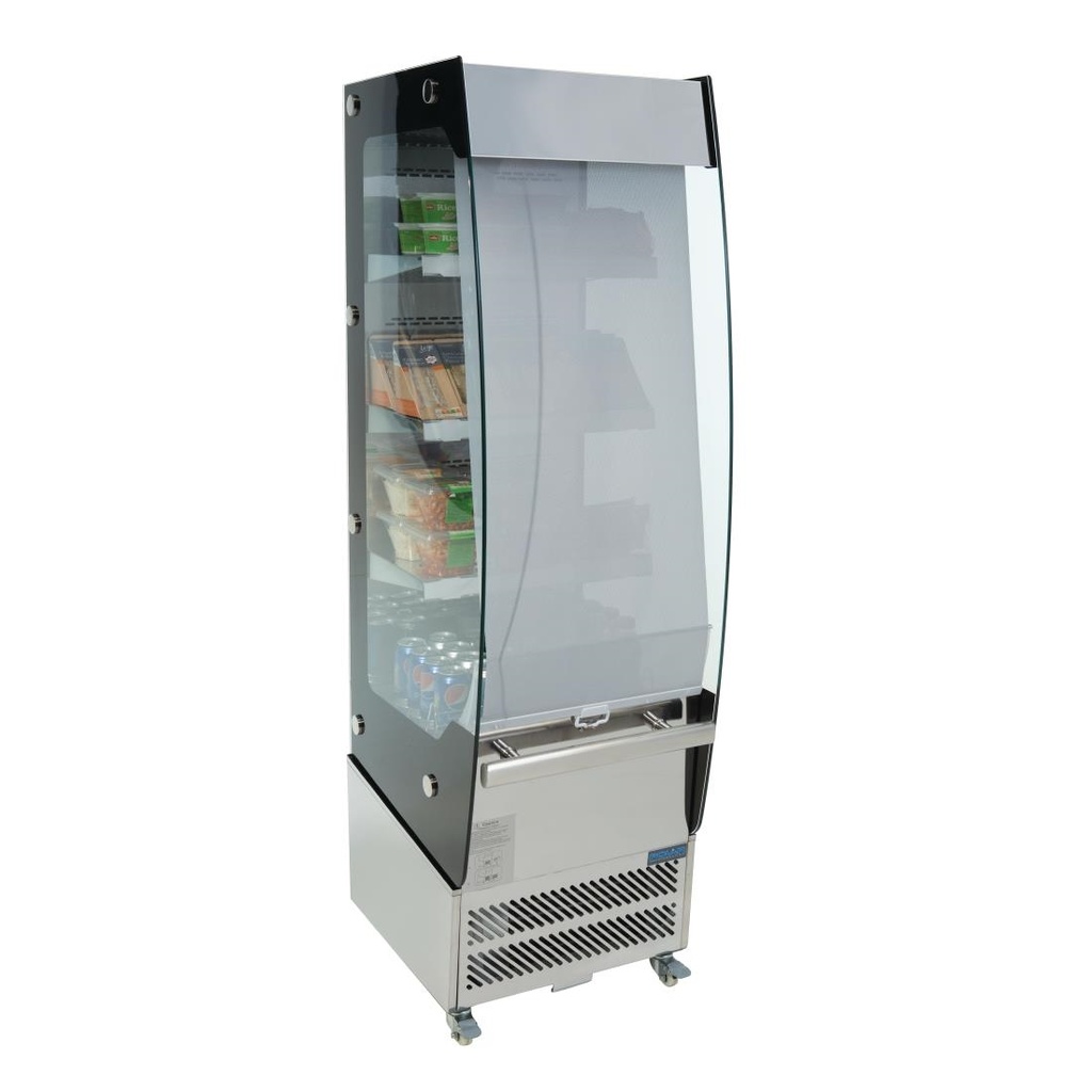 Vitrine positive libre service plusieurs niveaux 220L Polar Série G