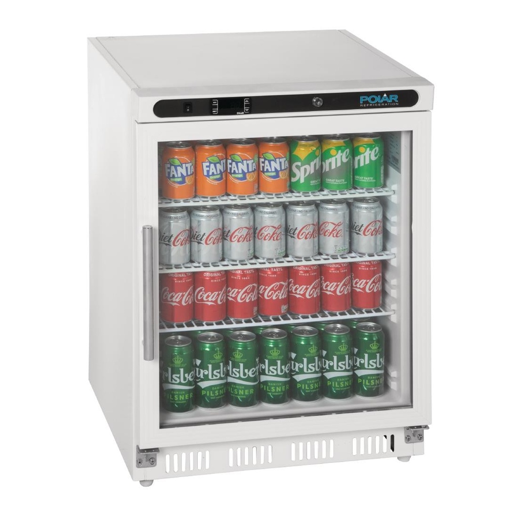 Vitrine réfrigérée dessous comptoir 150L Polar Série C