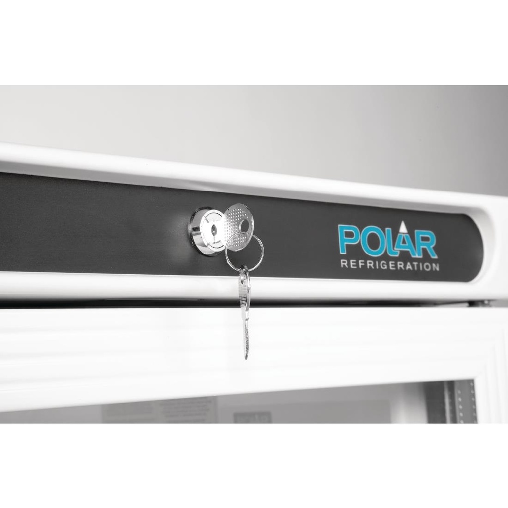 Vitrine réfrigérée dessous comptoir 150L Polar Série C