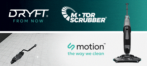 AUTOLAVEUSE DRYFT motorscrubber s motion + 1 batterie