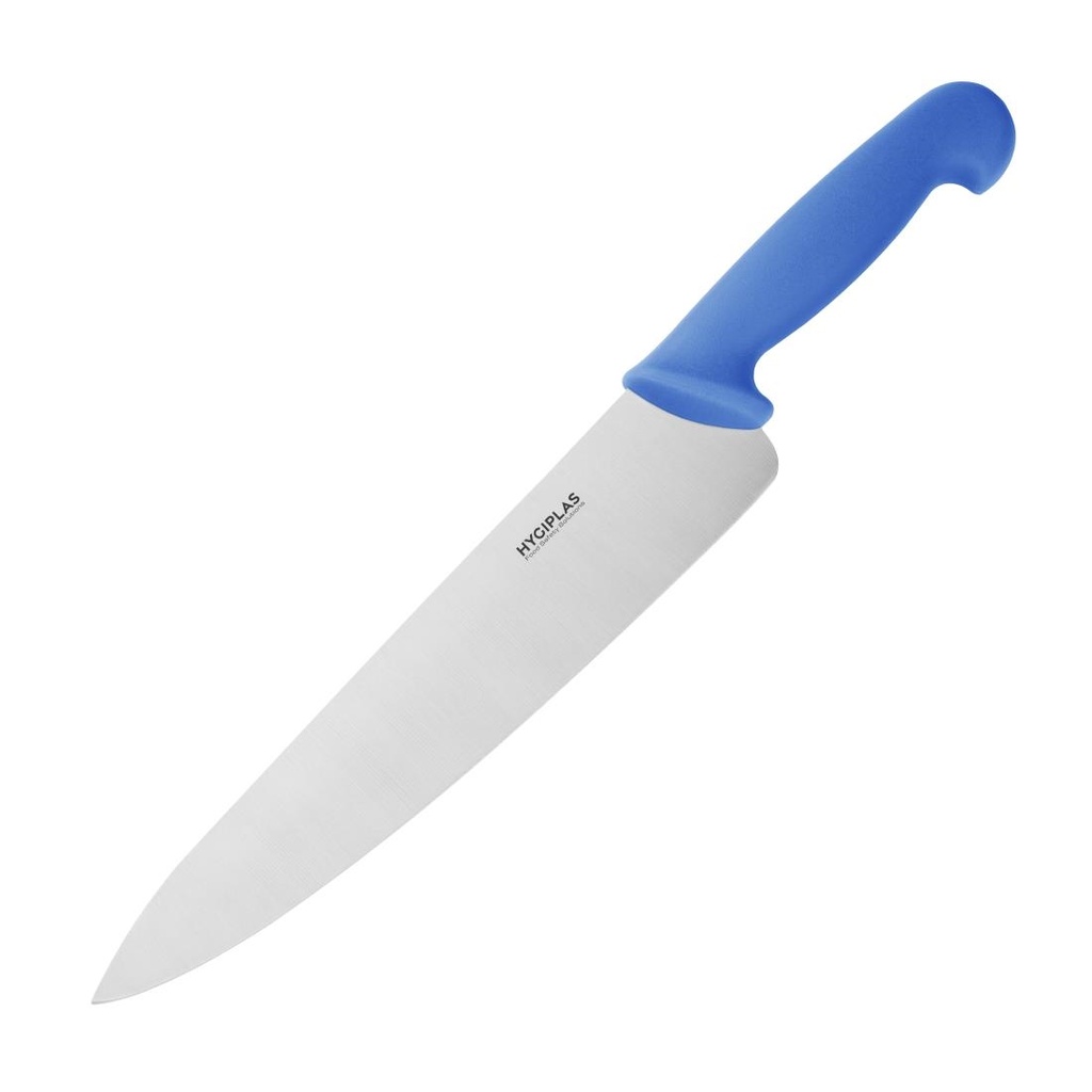 Couteau de cuisinier Hygiplas bleu 255mm