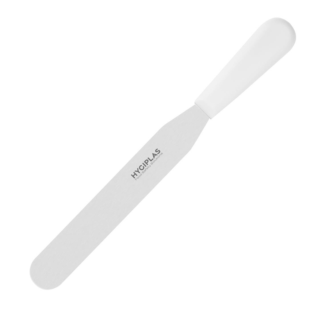 Couteau spatule droit Hygiplas blanc 205mm