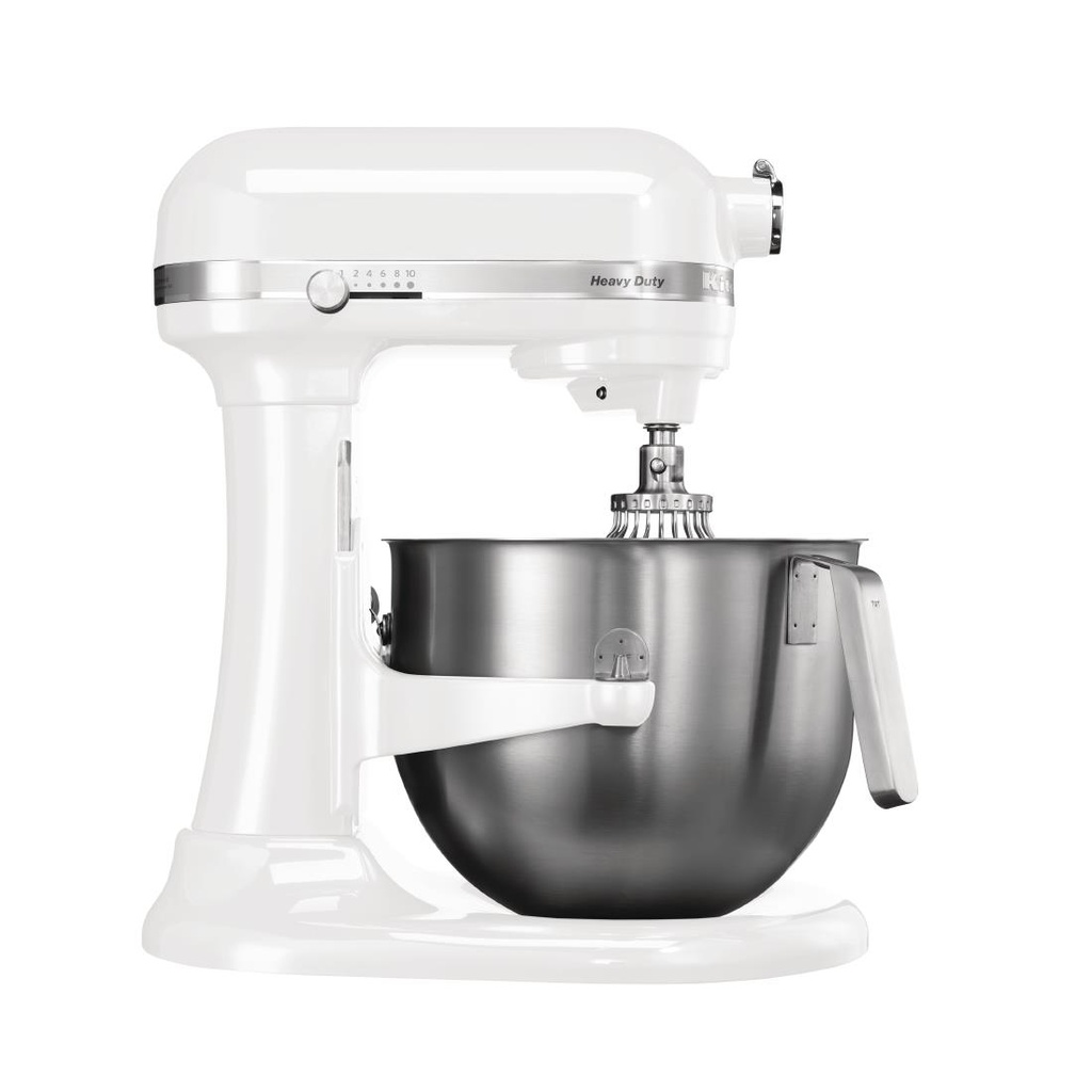 Batteur professionnel Kitchenaid 6,9L blanc 5KSM7591XEWH