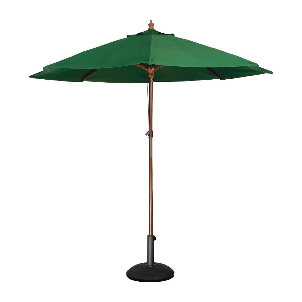 Parasol rond Bolero vert 3m