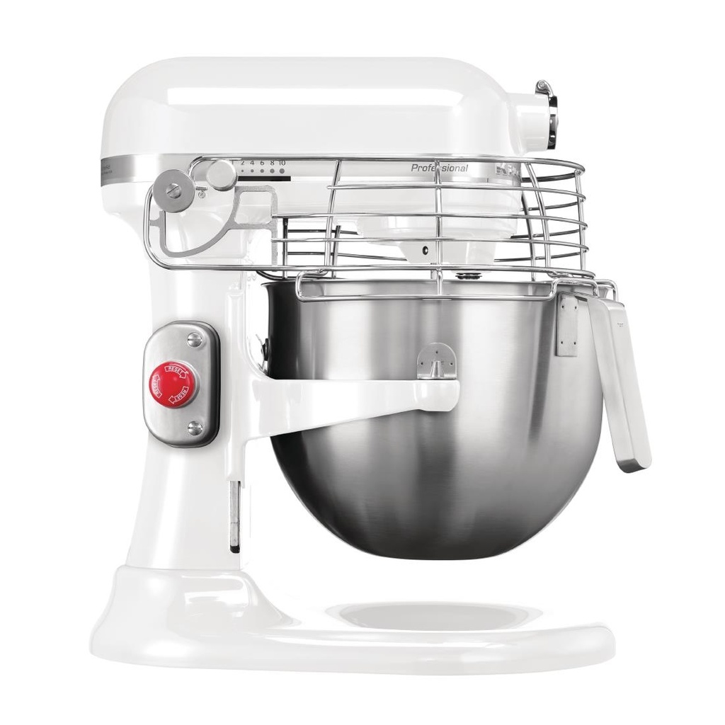 Batteur professionnel Kitchenaid 6,9L blanc 5KSM7990XEWH