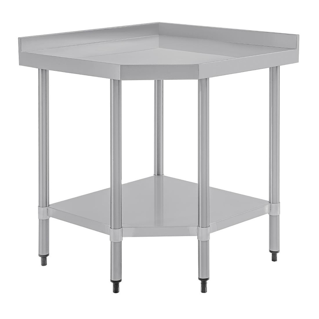 Table d'angle inox Vogue 600mm