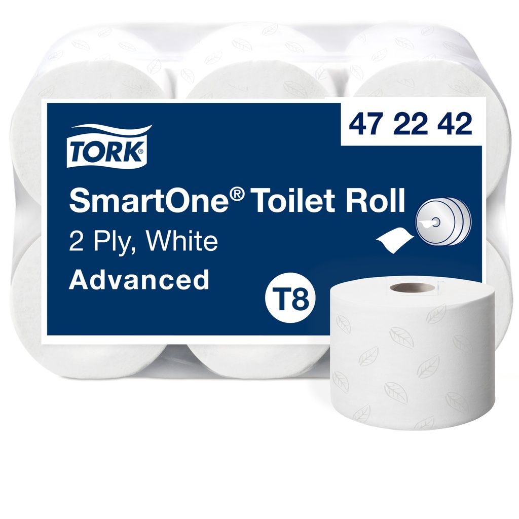 Papier toilette SmartOne Tork sélection T8 (Lot de 6)