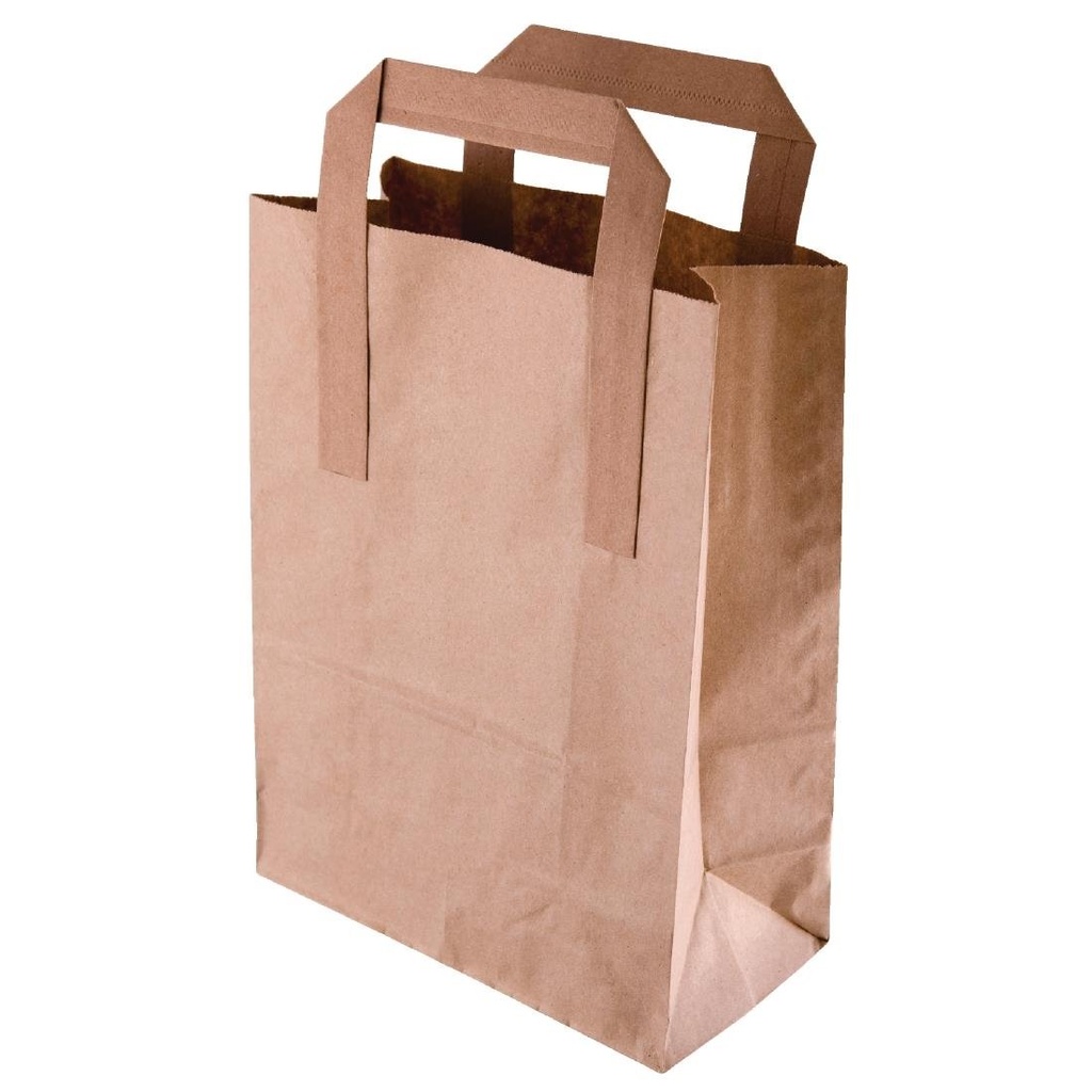 Sacs en papier recyclable marron 305 x 254mm (lot de 250)