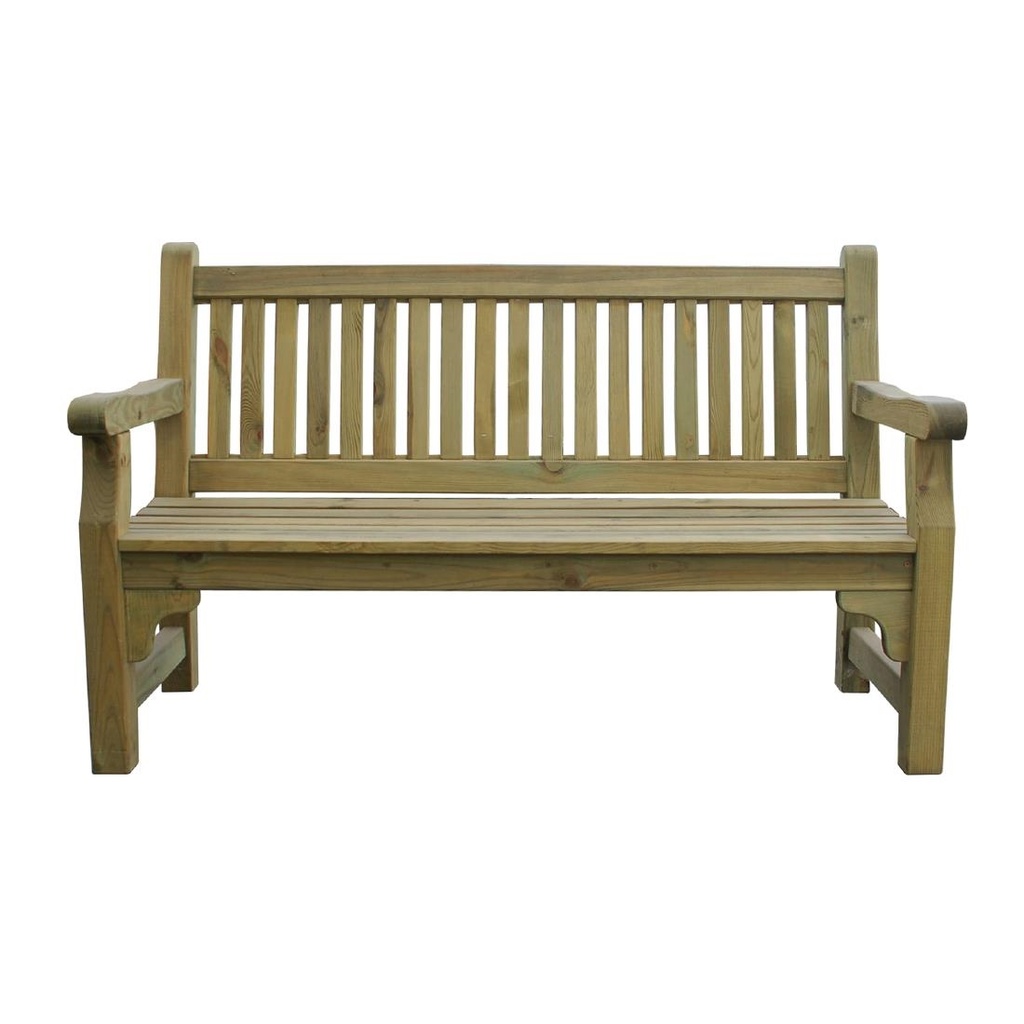 Banc de jardin en bois tendre