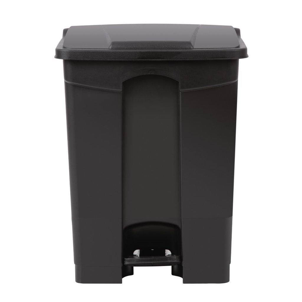 Poubelle de cuisine à pédale Jantex noire 65L