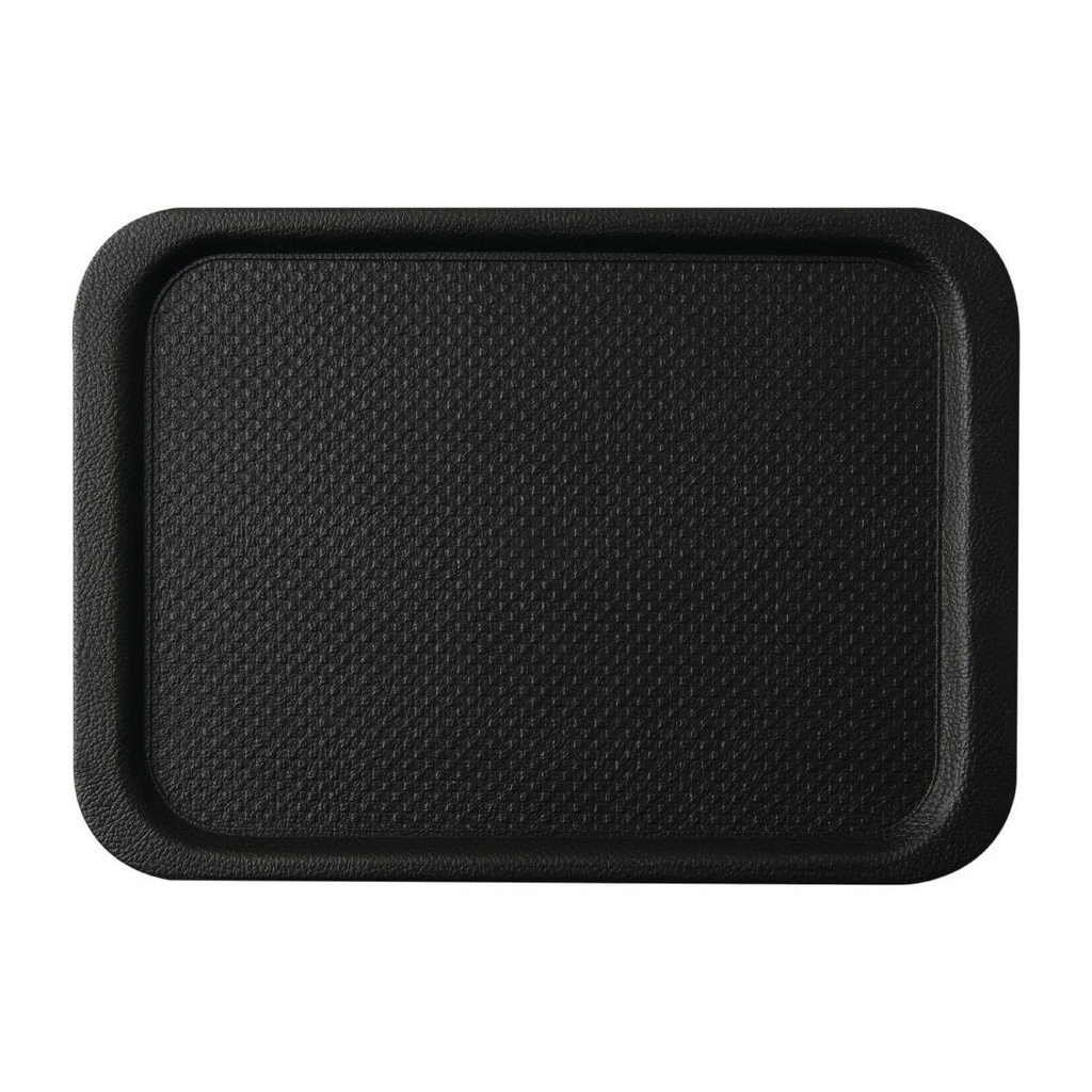 Plateau antidérapant Roltex Blackline rond 490 x 340mm noir